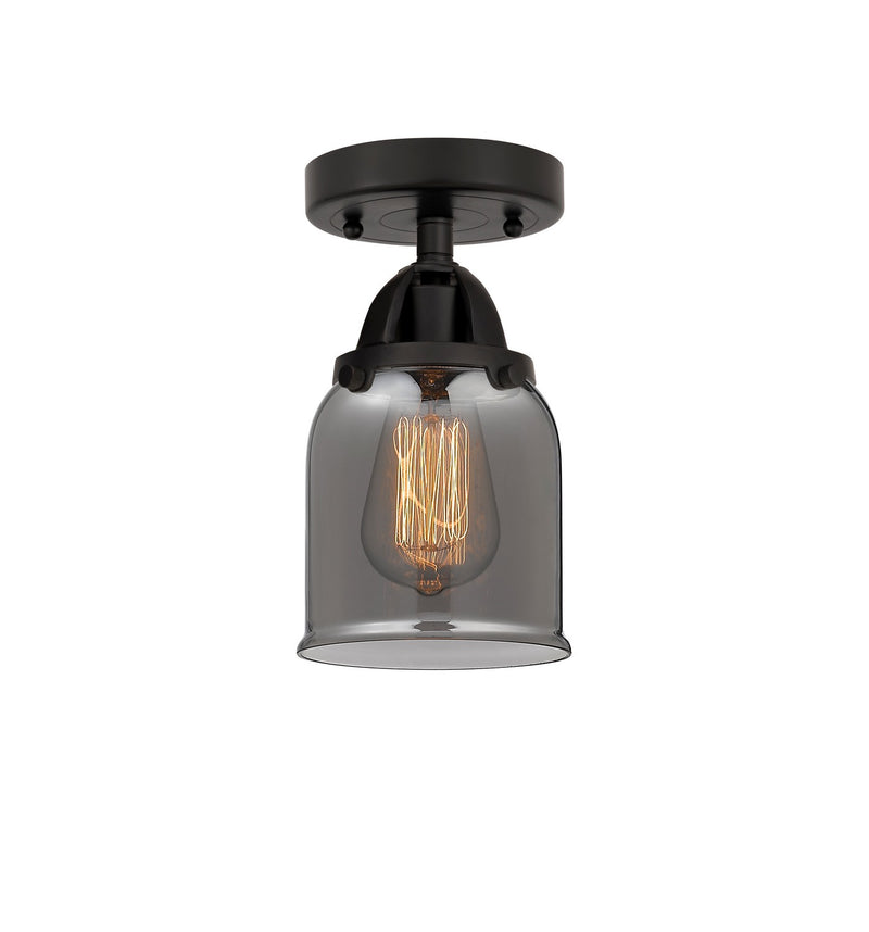 Innovations 288-1C-BK-G53-LED LED Semi-Flush Mount, Matte Black