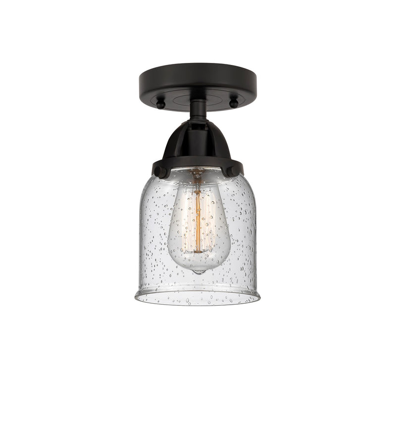 Innovations 288-1C-BK-G54-LED LED Semi-Flush Mount, Matte Black