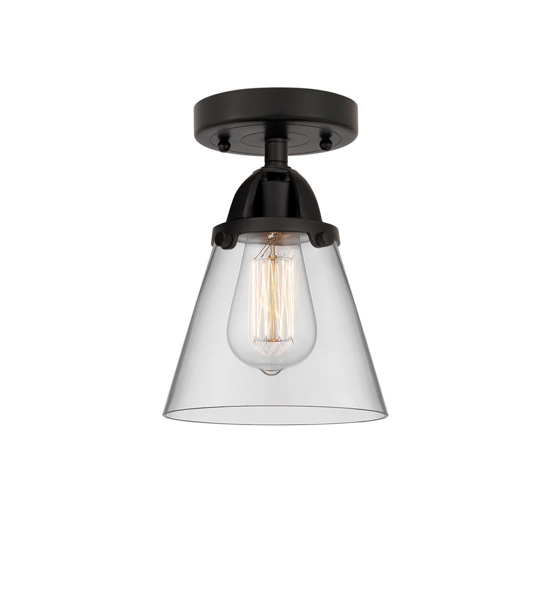 Innovations 288-1C-BK-G62-LED LED Semi-Flush Mount, Matte Black