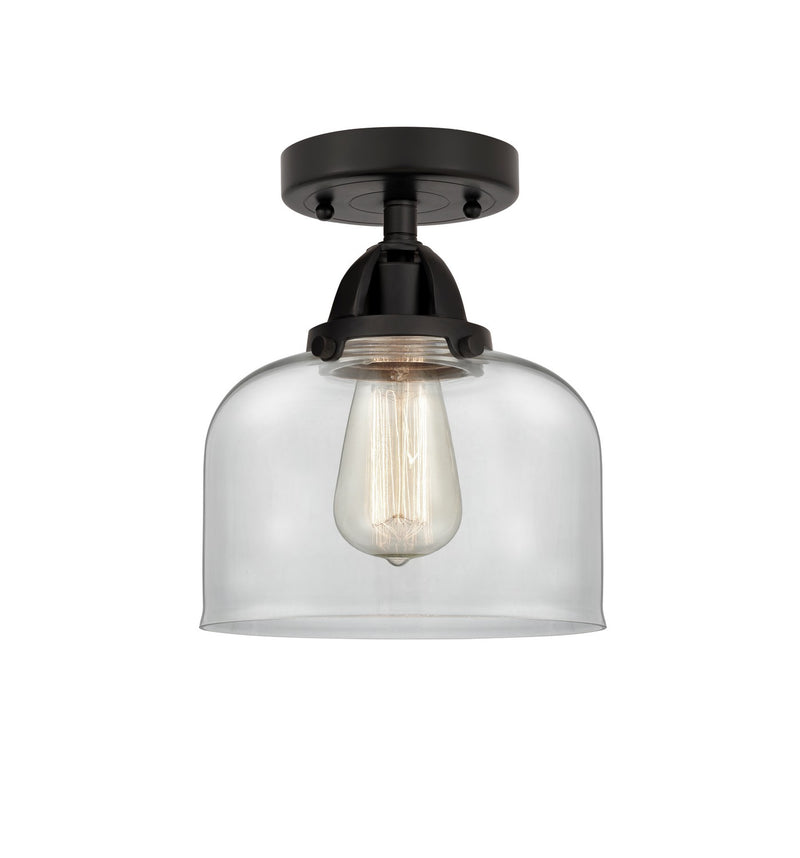Innovations 288-1C-BK-G72-LED LED Semi-Flush Mount, Matte Black