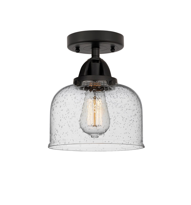 Innovations 288-1C-BK-G74-LED LED Semi-Flush Mount, Matte Black