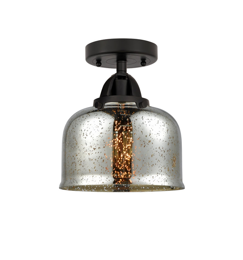 Innovations 288-1C-BK-G78-LED LED Semi-Flush Mount, Matte Black
