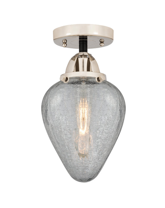 Innovations 288-1C-BPN-G165 One Light Semi-Flush Mount, Black Polished Nickel