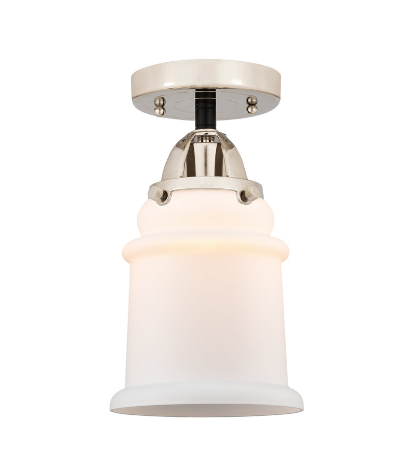 Innovations 288-1C-BPN-G181 One Light Semi-Flush Mount, Black Polished Nickel