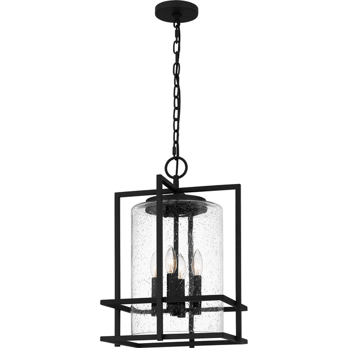 Quoizel DMN1514EK Four Light Pendant, Earth Black
