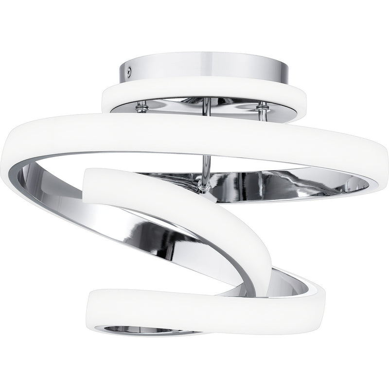 Quoizel PCAVI1713C LED Semi Flush Mount, Polished Chrome