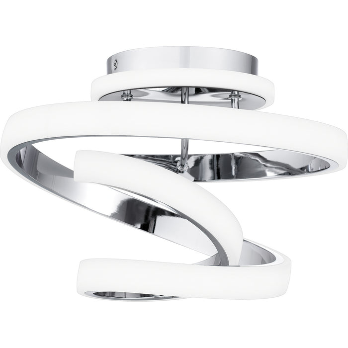 Quoizel PCAVI1713C LED Semi Flush Mount, Polished Chrome