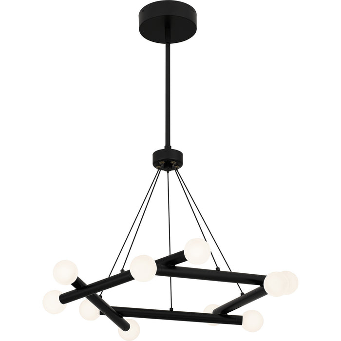 Quoizel PCCYP5023MBK LED Chandelier, Matte Black