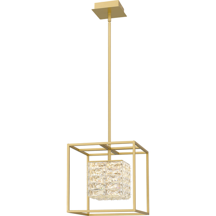 Quoizel PCDZ2812SGD LED Pendant, Soft Gold
