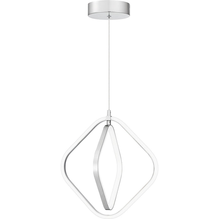 Quoizel PCOSH1513C LED Mini Pendant, Polished Chrome