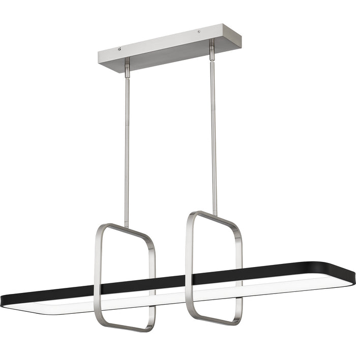 Quoizel PCZIM142BN LED Island Chandelier, Brushed Nickel