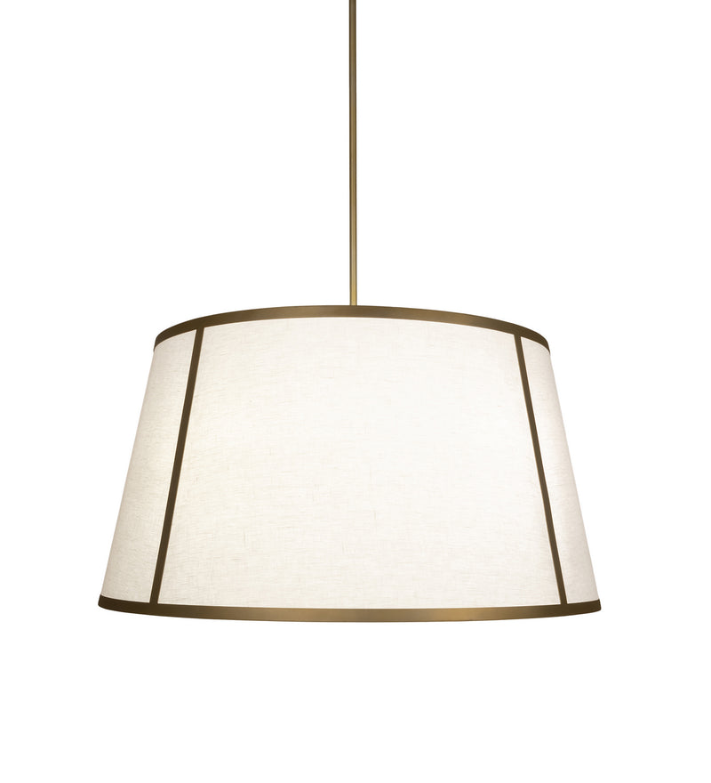 Meyda Tiffany 218060 LED Pendant, Matte Buttered Brass