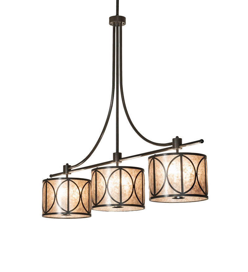 Meyda Tiffany 247578 12 Light Pendant, Timeless Bronze Vein