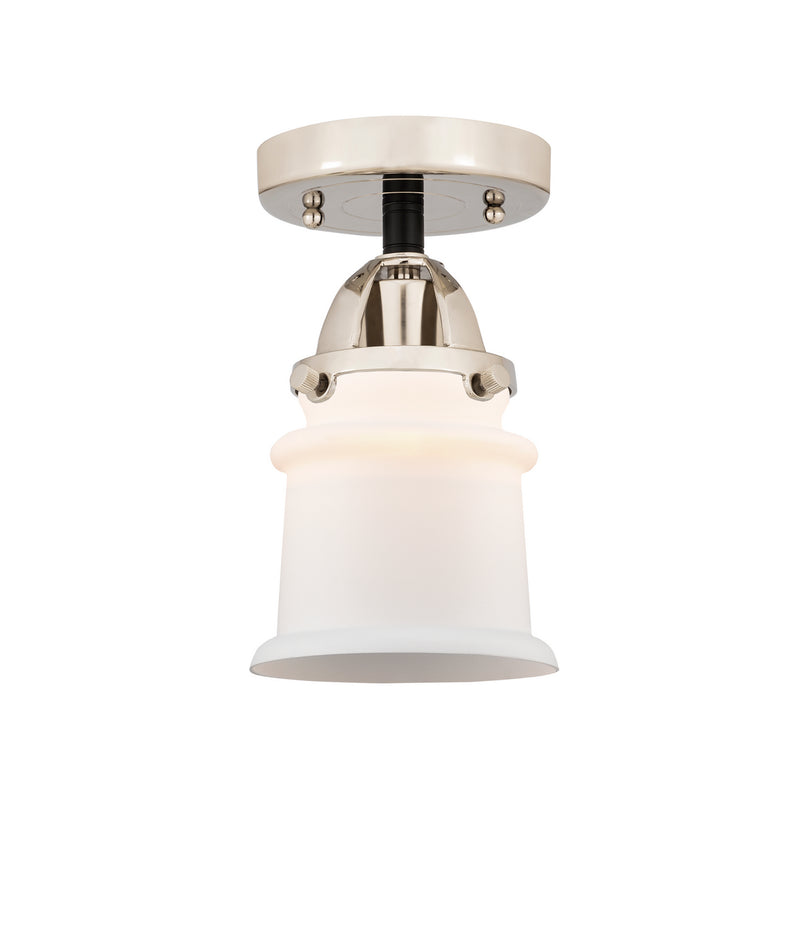 Innovations 288-1C-BPN-G181S One Light Semi-Flush Mount, Black Polished Nickel