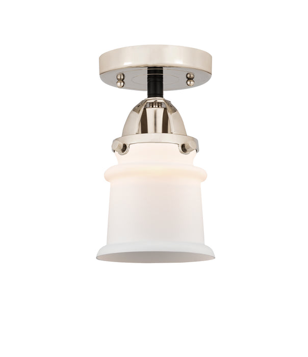 Innovations 288-1C-BPN-G181S One Light Semi-Flush Mount, Black Polished Nickel
