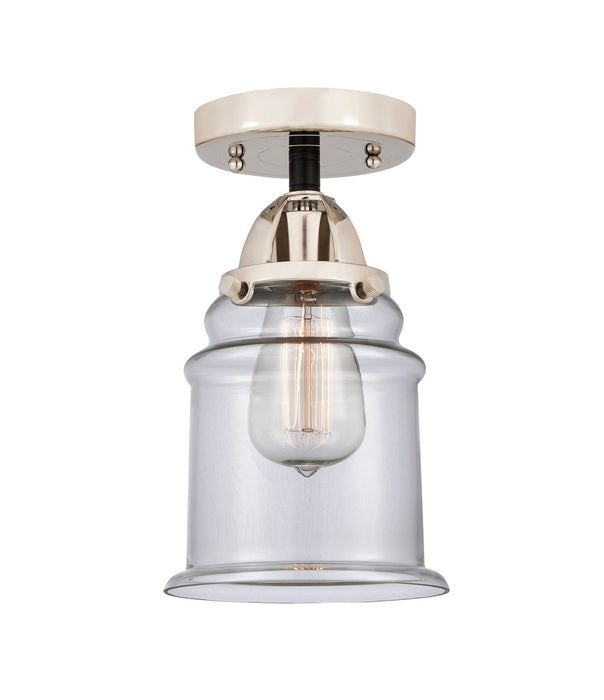 Innovations 288-1C-BPN-G182-LED LED Semi-Flush Mount, Black Polished Nickel