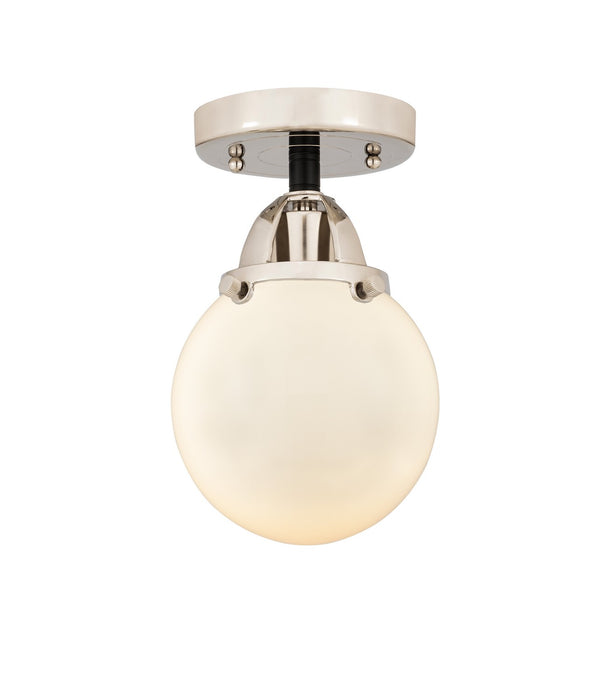 Innovations 288-1C-BPN-G201-6-LED LED Semi-Flush Mount, Black Polished Nickel