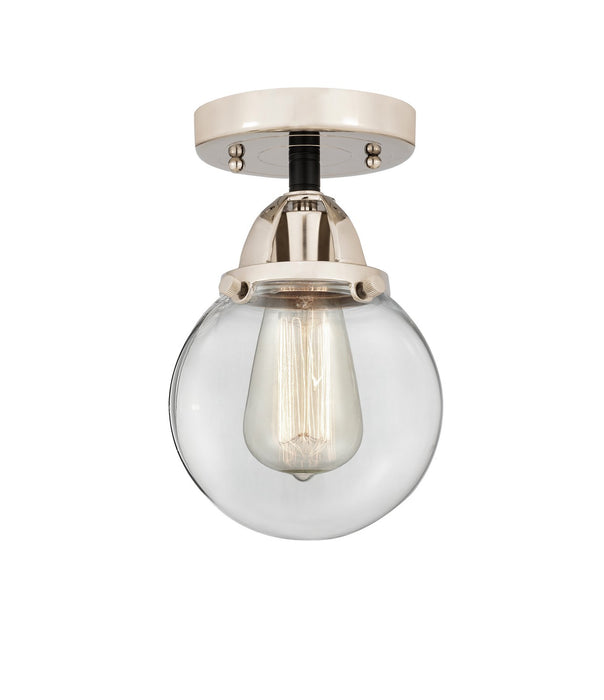 Innovations 288-1C-BPN-G202-6-LED LED Semi-Flush Mount, Black Polished Nickel