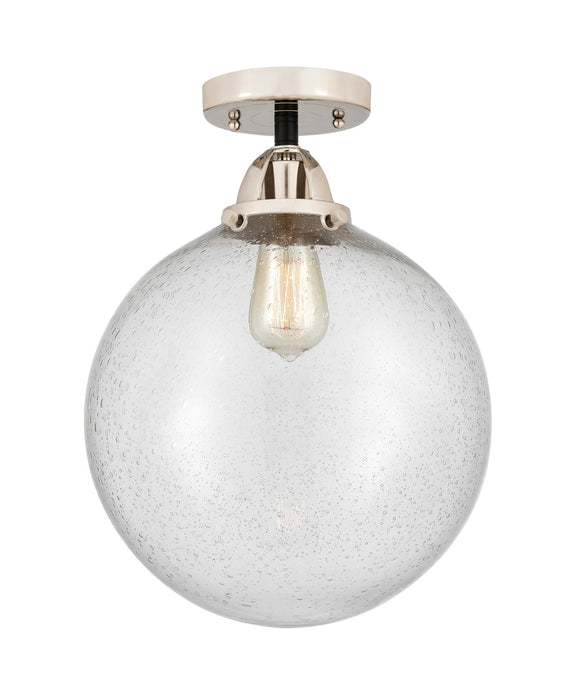 Innovations 288-1C-BPN-G204-12-LED LED Semi-Flush Mount, Black Polished Nickel