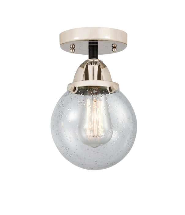 Innovations 288-1C-BPN-G204-6-LED LED Semi-Flush Mount, Black Polished Nickel