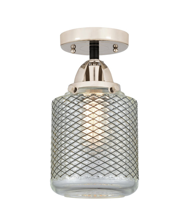Innovations 288-1C-BPN-G262-LED LED Semi-Flush Mount, Black Polished Nickel