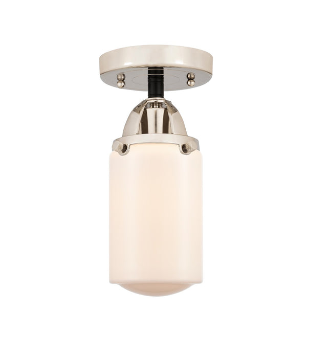 Innovations 288-1C-BPN-G311-LED LED Semi-Flush Mount, Black Polished Nickel
