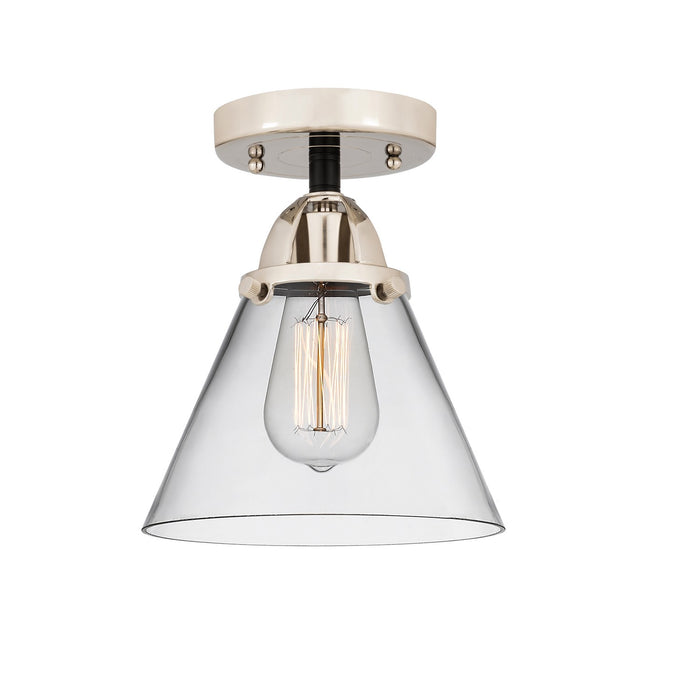 Innovations 288-1C-BPN-G42-LED LED Semi-Flush Mount, Black Polished Nickel