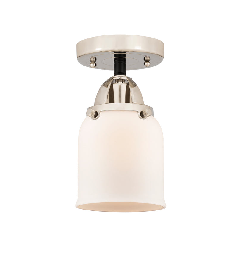 Innovations 288-1C-BPN-G51 One Light Semi-Flush Mount, Black Polished Nickel
