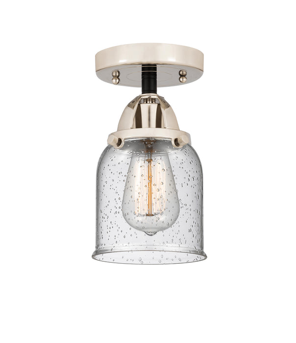 Innovations 288-1C-BPN-G54 One Light Semi-Flush Mount, Black Polished Nickel
