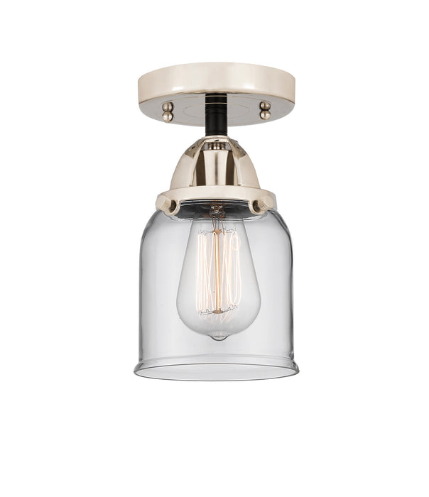 Innovations 288-1C-BPN-G52 One Light Semi-Flush Mount, Black Polished Nickel