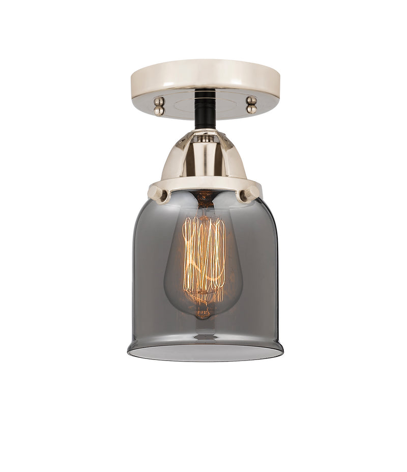 Innovations 288-1C-BPN-G53 One Light Semi-Flush Mount, Black Polished Nickel
