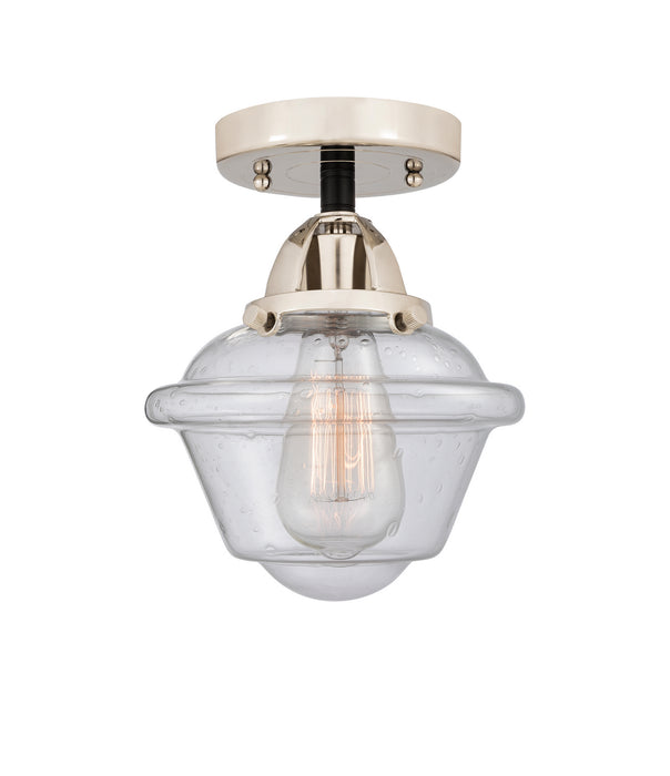 Innovations 288-1C-BPN-G534 One Light Semi-Flush Mount, Black Polished Nickel