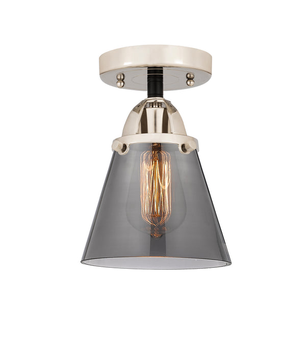 Innovations 288-1C-BPN-G63 One Light Semi-Flush Mount, Black Polished Nickel