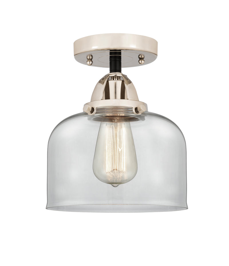Innovations 288-1C-BPN-G72 One Light Semi-Flush Mount, Black Polished Nickel