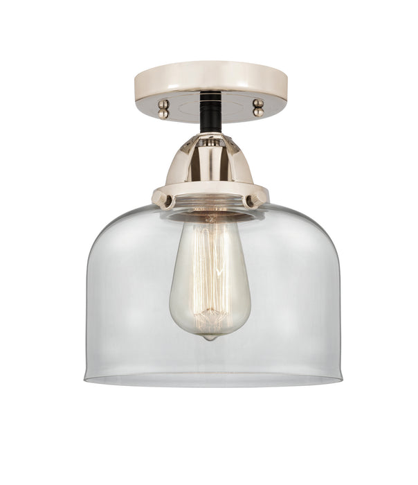 Innovations 288-1C-BPN-G72 One Light Semi-Flush Mount, Black Polished Nickel