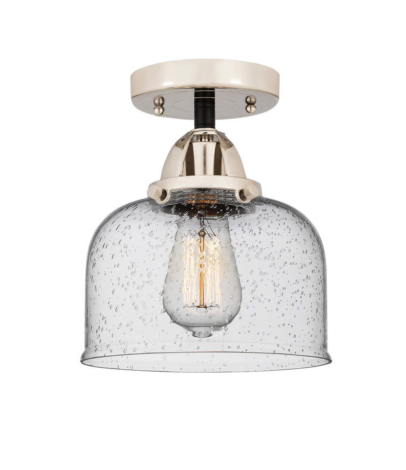 Innovations 288-1C-BPN-G74 One Light Semi-Flush Mount, Black Polished Nickel