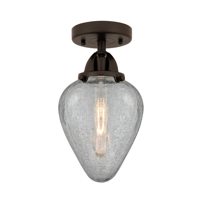 Innovations 288-1C-OB-G165 One Light Semi-Flush Mount, Oil Rubbed Bronze