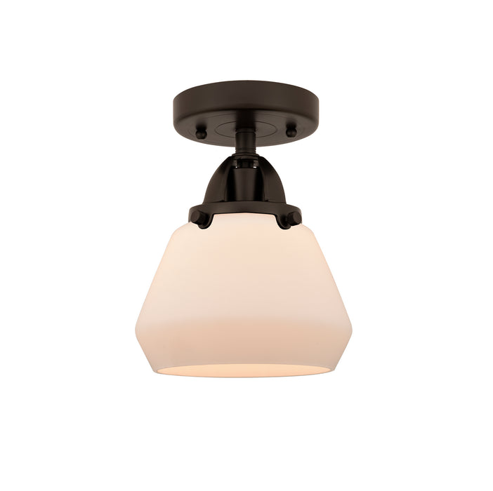 Innovations 288-1C-OB-G171 One Light Semi-Flush Mount, Oil Rubbed Bronze