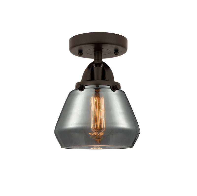 Innovations 288-1C-OB-G173 One Light Semi-Flush Mount, Oil Rubbed Bronze