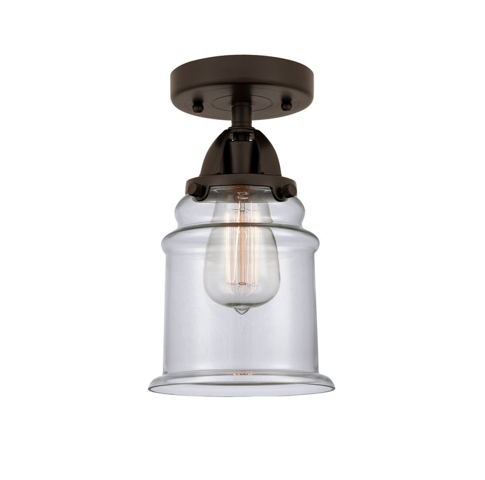 Innovations 288-1C-OB-G182 One Light Semi-Flush Mount, Oil Rubbed Bronze