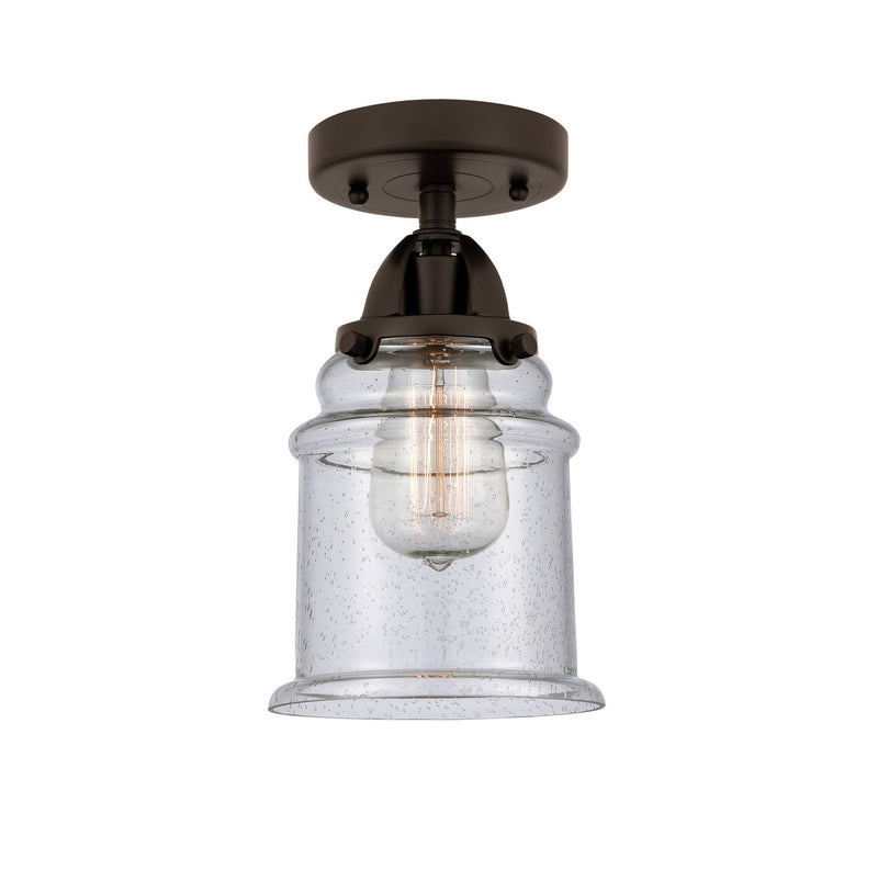 Innovations 288-1C-OB-G184-LED LED Semi-Flush Mount, Oil Rubbed Bronze