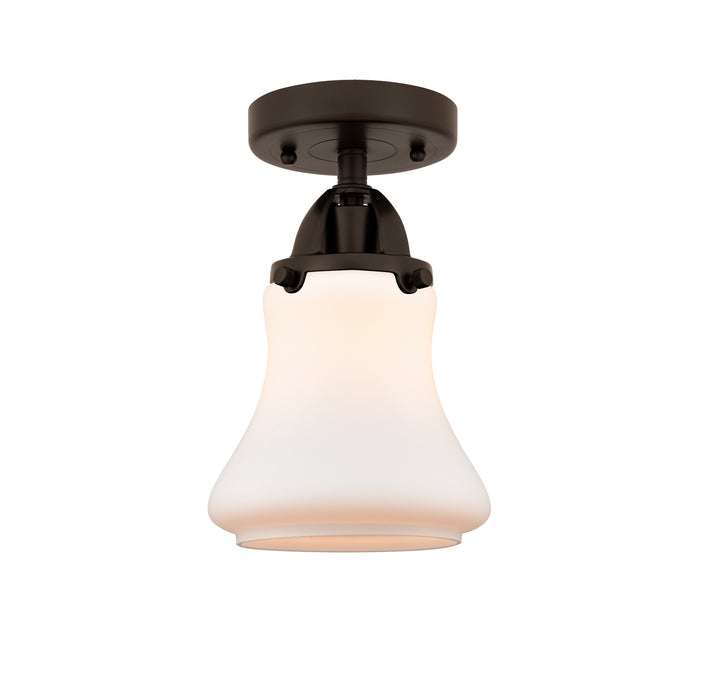 Innovations 288-1C-OB-G191 One Light Semi-Flush Mount, Oil Rubbed Bronze