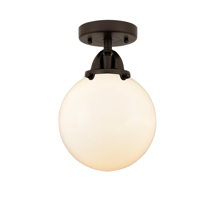 Innovations 288-1C-OB-G201-8 One Light Semi-Flush Mount, Oil Rubbed Bronze
