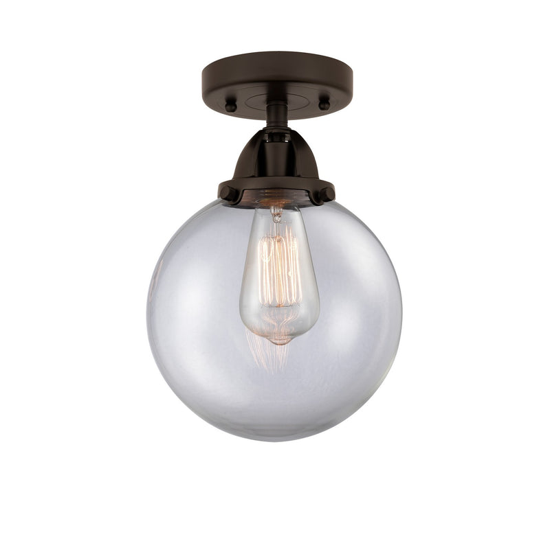 Innovations 288-1C-OB-G202-8-LED LED Semi-Flush Mount, Oil Rubbed Bronze