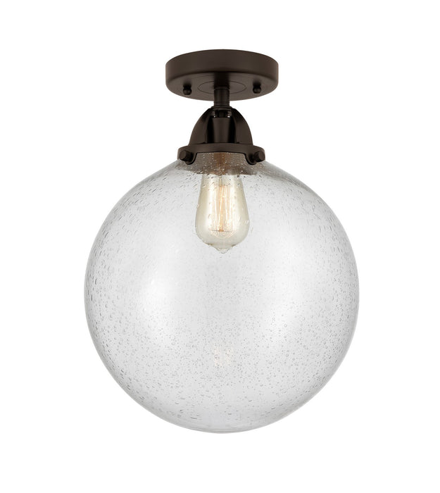Innovations 288-1C-OB-G204-12-LED LED Semi-Flush Mount, Oil Rubbed Bronze