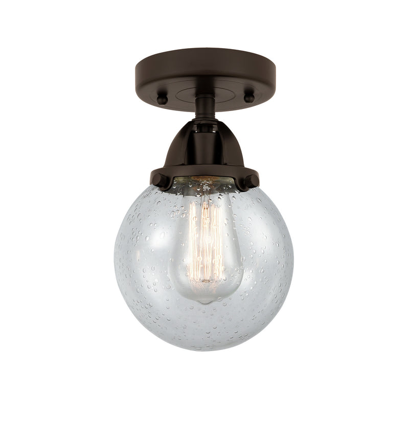 Innovations 288-1C-OB-G204-6 One Light Semi-Flush Mount, Oil Rubbed Bronze