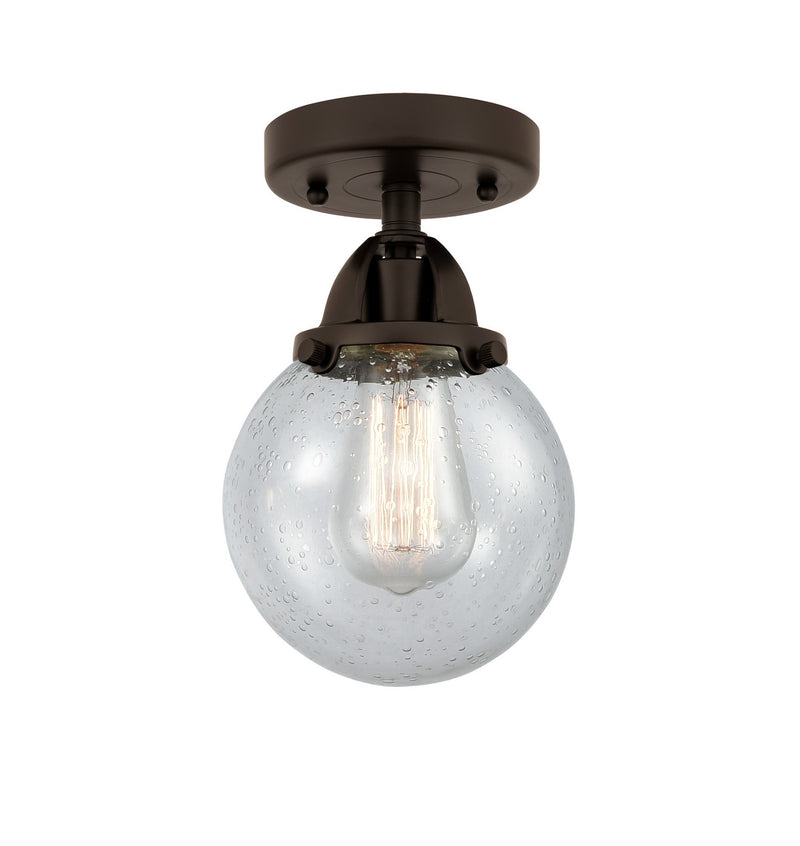 Innovations 288-1C-OB-G204-6-LED LED Semi-Flush Mount, Oil Rubbed Bronze