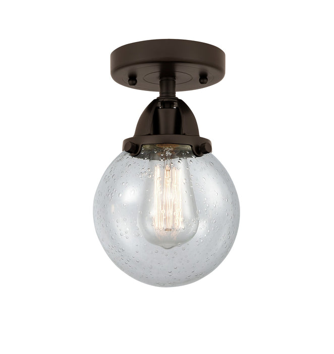 Innovations 288-1C-OB-G204-6-LED LED Semi-Flush Mount, Oil Rubbed Bronze