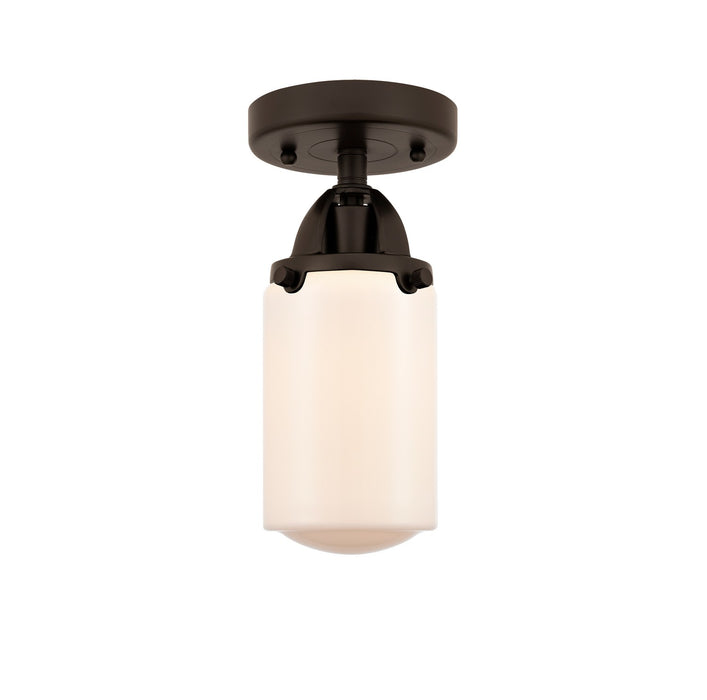 Innovations 288-1C-OB-G311-LED LED Semi-Flush Mount, Oil Rubbed Bronze