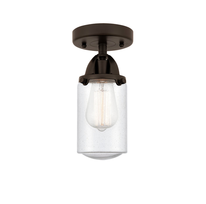Innovations 288-1C-OB-G314 One Light Semi-Flush Mount, Oil Rubbed Bronze